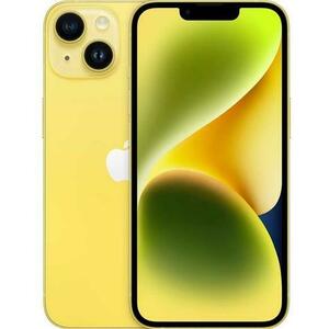 Telefon Mobil Apple iPhone 14, Super Retina XDR OLED 6.1inch, 256GB Flash, Camera Duala 12 + 12 MP, Wi-Fi, 5G, iOS (Galben) imagine