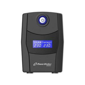 UPS Power Walker Line-in, 1000VA, 230V, LCD, Negru imagine