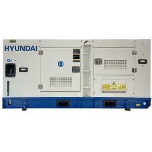 Generator Curent Electric Hyundai DHY90L, 79000 W, Diesel, Pornire Electrica, Trifazat (Alb) imagine