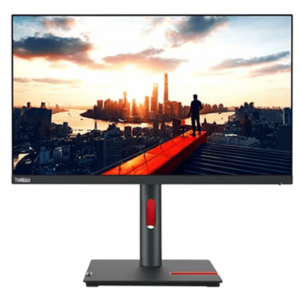 Monitor IPS LED Lenovo 23.8inch ThinkVision P24h-30, QHD (2560 x 1440), HDMI, DisplayPort, Pivot (Negru) imagine