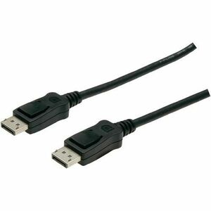 Cablu Assmann, 2 x Displayport tata, 1m, Negru imagine