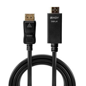 Cablu Lindy LY-36922, DisplayPort - HDMI, 10.2G, 2m imagine