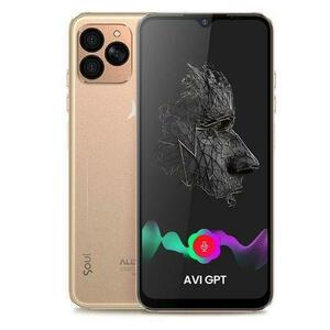 Telefon Mobil Allview Soul X10, Procesor Helio P22, TFT IPS Capacitive touchscreen 6.52inch, 6GB RAM, 128GB Flash, Camera Tripla 48 + 2 + VGA MP, 4G, Wi-Fi, Dual SIM, Android (Auriu) imagine