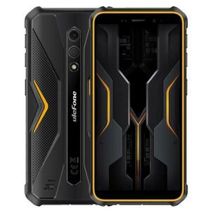 Telefon Mobil Ulefone Armor X12 Pro, Procesor Mediatek Helio G36 Octa-Core, IPS LCD 5.45, 4GB RAM, 64GB Flash, Camera 13 MP, Wi-Fi, 4G, Dual SIM, Android (Negru/Portocaliu) imagine