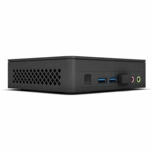 Calculator Barebone Intel NUC 11 Atlas Canyon Black, Procesor Intel Celeron N4505, 2 cores, 2GHz up to 2.9GHz, fara memorie RAM, fara stocare, Bluetooth, Wi-Fi, No OS (Negru) imagine