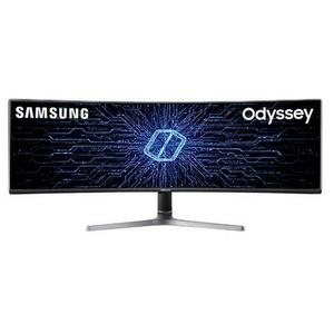 Monitor Gaming QLED Samsung 49inch C49RG94SSR, DQHD (5120 x 1440), HDMI, DisplayPort, AMD FreeSync, Ecran curbat, 120 Hz, 4 ms (Negru) imagine