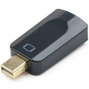 Adaptor video Gembird, Mini-DisplayPort (T) la HDMI (M), rezolutie maxima Full HD la 60Hz, Negru, A-mDPM-HDMIF-01 imagine