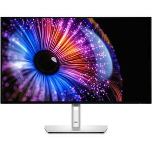 Monitor IPS LED Dell 27inch U2724DE, QHD (2560 x 1440), HDMI, DisplayPort, Pivot, 120 Hz, 5 ms (Argintiu) imagine