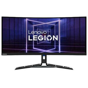 Monitor Gaming VA LED Lenovo Legion 34inch Y34wz-30, UWQHD (3440x1440) HDMI, DisplayPort, Ecran curbat, Boxe, 180 Hz, 1 ms (Negru) imagine