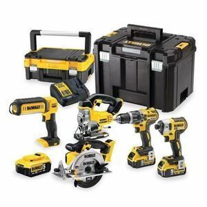 Set combo DeWalt DCK551P3T, 5 masini cu acumulator 18V imagine