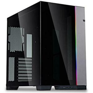 Carcasa Lian Li PC-O11 Dynamic EVO Mid-Tower, Tempered Glass, Fara sursa (Gri) imagine