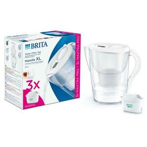 Starter pack BRITA Marella XL 3.5 L (+ 3 filtre Maxtra PRO (Alb) imagine