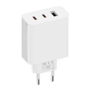 Incarcator Retea Xiaomi 2C1A, 67W, 3A, 1 x USB-A - 2 x USB-C (Alb) imagine