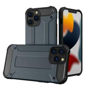 Husa Lemontti Hybrid Armor compatibila cu iPhone 14 Pro, Albastru imagine