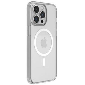 Husa Devia Pure MagSafe Shockproof compatibila cu iPhone 15 Pro, Transparent imagine