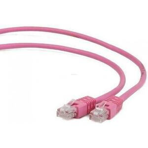 Cablu UTP Patch cord Gembird cat. 5E, 3m (Roz) imagine