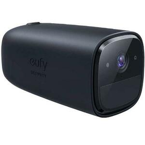 Set 2 huse silicon Eufy pentru eufycam 1, 2 si 2 Pro, protectie UV si ploaie, Negru imagine