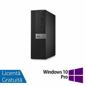 Calculator Sistem PC Refurbished DELL OptiPlex 5050 SFF, Intel Core i5-6500 3.20GHz, 8GB DDR4, 240GB SSD + Windows 10 Pro imagine