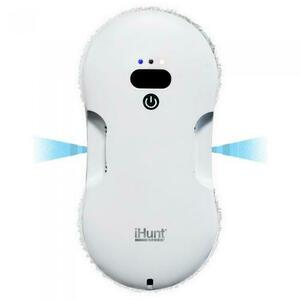 Robot curatare geamuri iHunt Smart Window 4 PRO Twin Spray, 80 W, 2800 Pa, Algoritm inteligent AI v40 (Alb) imagine