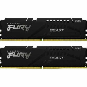 Memorii Kingston Fury Beast 64GB (2x32GB) DDR5 5200MHz Dual Channel Kit imagine