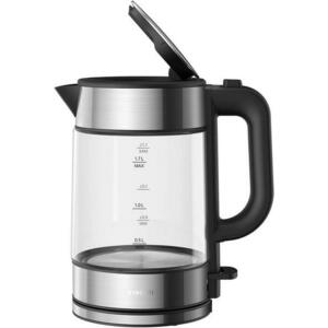 Fierbator de apa Xiaomi Electric Glass Kettle BHR7423EU, sticla borosilicata, Display LED, 1.7 L, 2200 W (Negru) imagine