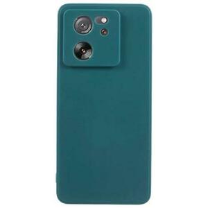 Husa Lemontti Matt Case compatibila cu Xiaomi 13T, Verde imagine