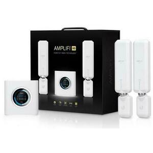 Router Wireless Ubiquiti AmpliFi AFI-HD, Gigabit, Dual Band, 1750 Mbps + 2 Extendere Wireless imagine