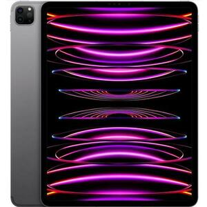 Tableta Apple iPad Pro 12.9 Cellular (2022), Procesor Apple M2 Octa-Core, IPS LED Capacitive touchscreen 12.9inch, 1TB Flash, 16GB, Camera Duala 12+10 MP, Wi-Fi, Bluetooth, 5G, iPadOS (Gri) imagine