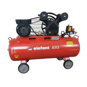 Compresor aer Elefant XY2065A-100, 100 L (Negru/Rosu) imagine