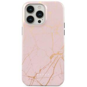 Husa Burga Dual Layer Peachy Gold compatibila cu iPhone 14 Pro Max imagine