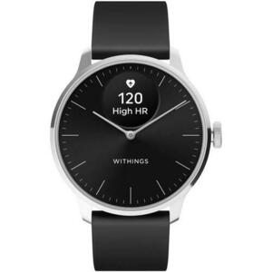 Smartwatch Withings Scanwatch Light, 37mm, Ecran OLED Grayscale, Gorilla Glass, Bluetooth, Ritm Cardiac, Monitorizare somn, Tracker Fitness (Negru) imagine