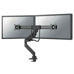 Suport 2 monitoare Neomounts DS75-450BL2, 17inch-32inch, 16 kg, VESA 75x75, 100x100 (Negru) imagine