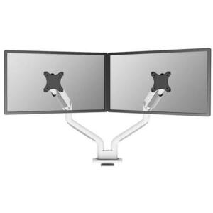 Suport 2 monitoare Neomounts DS70S-950WH1, 17inch-35inch, 18 kg, VESA 75x75, 100x100 (Alb) imagine