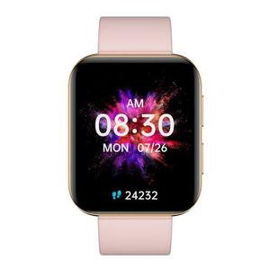 Smartwatch Garett GRC MAXX, Ecran AMOLED 1.78inch, Bluetooth, Notificari, Pedometru, Contor calorii, Impermeabil IP68 (Roz) imagine