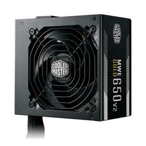 Sursa CoolerMaster MWE 650 V2, 650 W, 1x120 mm, 80 + Gold (Negru) imagine