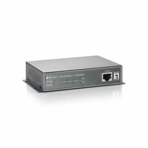 Switch Level One GEP-0521, 4 Porturi Gigabit, PoE (Gri) imagine