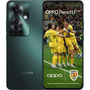 Telefon Mobil Oppo Reno11 F, Procesor Mediatek Dimensity 7050, AMOLED touchscreen 6.7inch, 8GB RAM, 256GB Flash, Camera Tripla 64+8+2MP, Wi-Fi, 5G, Dual Sim, Android (Verde) imagine