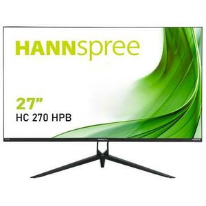 Monitor TN LED Hannspree 27inch HC 270 HPB, Full HD (1920 x 1080), VGA, HDMI, Boxe (Negru) imagine