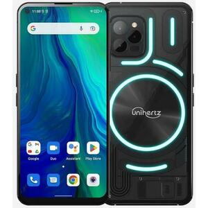 Telefon Mobil Unihertz Luna, Procesor MT6789 Octa-Core, Ecran touchscreen 6.81inch, 8GB RAM, 256GB Flash, Camera Tripla 108+20+2MP, Wi-Fi, 4G, Dual Sim, Android (Negru) imagine