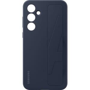 Husa Smart View Wallet Samsung EF-GA556TBEGWW pentru Samsung Galaxy A55 5G A556, Standing Grip (Negru) imagine