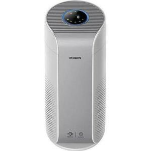 Purificator de aer Philips AC2958/53, 4 trepte viteza, filtru Hepa, Wi-Fi (Alb/Gri deschis) imagine