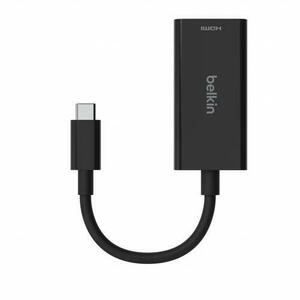 Adaptor Belkin CONNECT, USB-C - HDMI 2.1, compatibil 8K, 4K, HDR (Negru) imagine