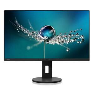 Monitor IPS LED Fujitsu 27inch B2711 TS FHD, Full HD (1920 x 1080), VGA, DVI, HDMI, DisplayPort, Boxe, Pivot (Negru) imagine