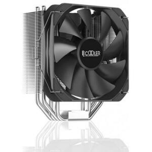 Cooler CPU PCCOOLER Paladin 400, 1x130 mm, 1600 rpm, PWM (Negru/Alb) imagine