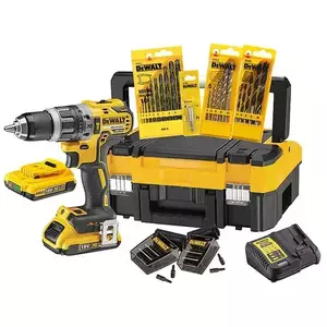 Set combo Dewalt DCK796D2T-QW 2 acumulatori 2 Ah, 18 V 2000 Rpm plus Accesorii imagine