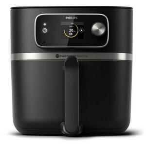 Friteuza cu aer cald Philips HD9880/90 7000 XXL Connected Airfryer Combi, 2200 W, 22 programe, Wi-Fi, Control prin aplicatie, Termostat reglabil (Negru) imagine