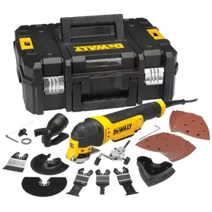 Unealta multifunctionala oscilanta DeWalt DWE315KT, Cu 37 Accesorii + Valiza Profesionala TSTAK imagine