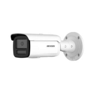 Camera supraveghere exterior Hikvision DS-2CD2T46G2H-4I(2.8MM) IP AcuSense DarkFighter, 4 MP, IR 80 m, PoE, slot card (Alb) imagine