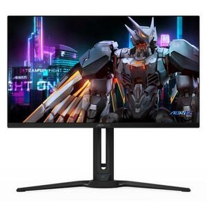 Monitor Gaming OLED Gigabyte AORUS 27inch FO27Q3, QHD (2560 x 1440), HDMI, DisplayPort, Boxe, Pivot, 360 Hz, 0.03 ms (Negru) imagine