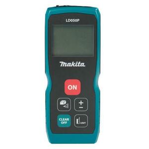 Telemetru laser Makita LD050P, IP54, 50 m, Sistem inch/metric (Negru/Albastru) imagine